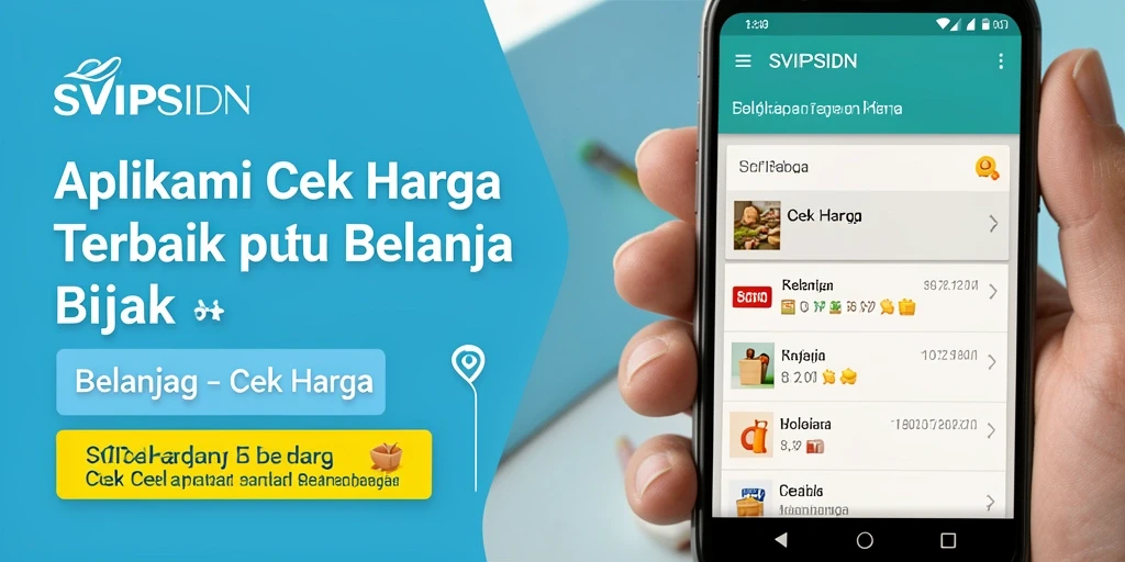 Antarmuka SVIPSIDN yang sederhana dan mudah digunakan untuk cek harga.
